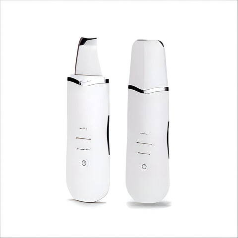 Portable Facial Cleanser Device, Ultrasonic Blackhead Removal Scrubber, Pimple Extractor, Deep Cleansing, Exfoliation, and Skin Care for Smooth, Clear Skin