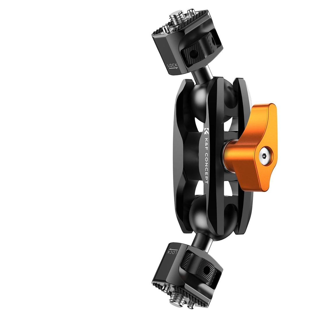 K&F Concept MS14 Magic Arm, Magic Arm with two ball heads, Mini Magic Arm with 360° swivelling ball head