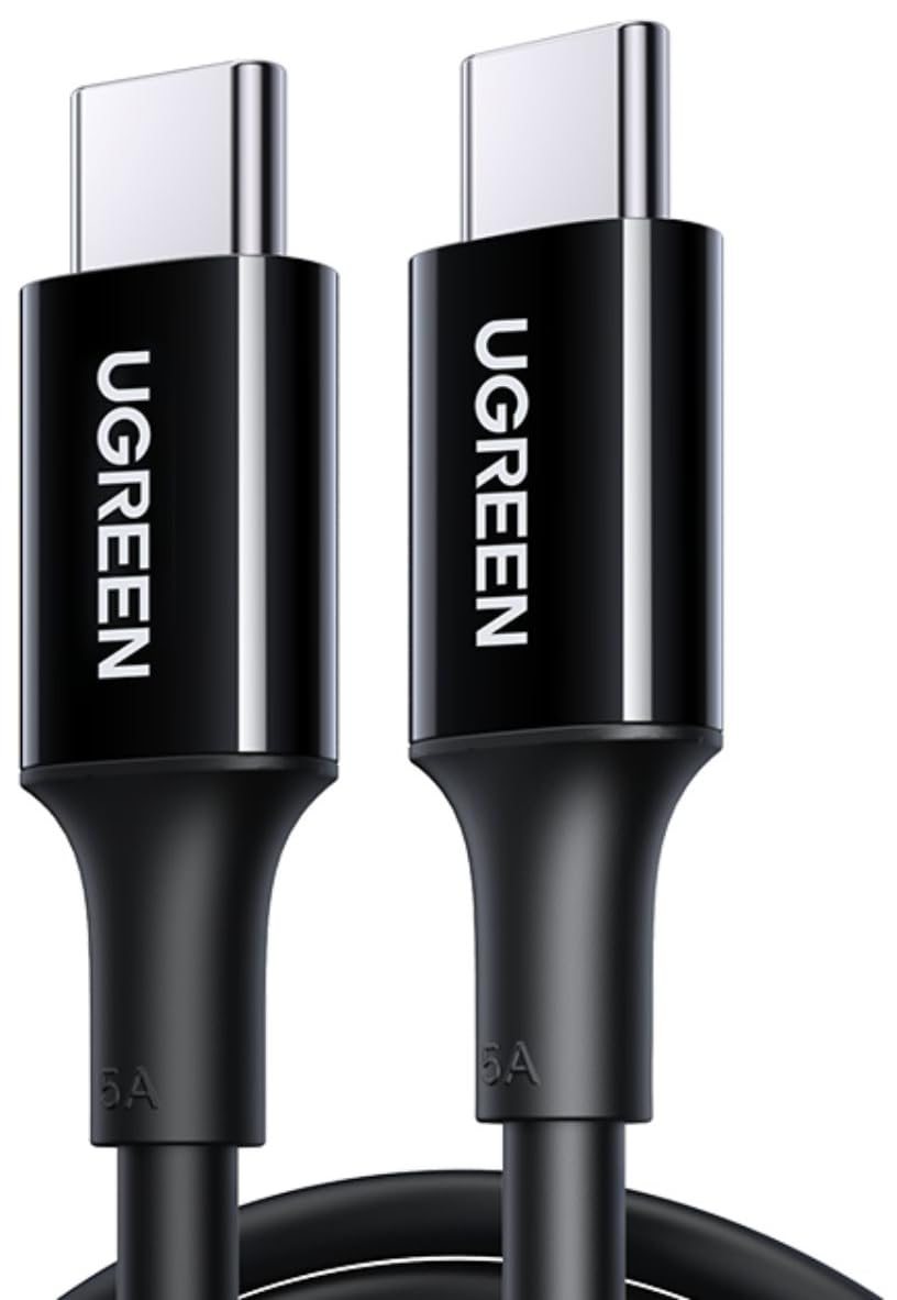 UGREEN Type-C to Type-C 100W Data Cable 2M Black