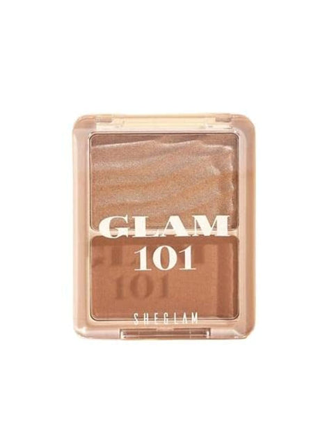 Sheglam Glam 101 Hybrid Highlighter & Blush Duo Vienna