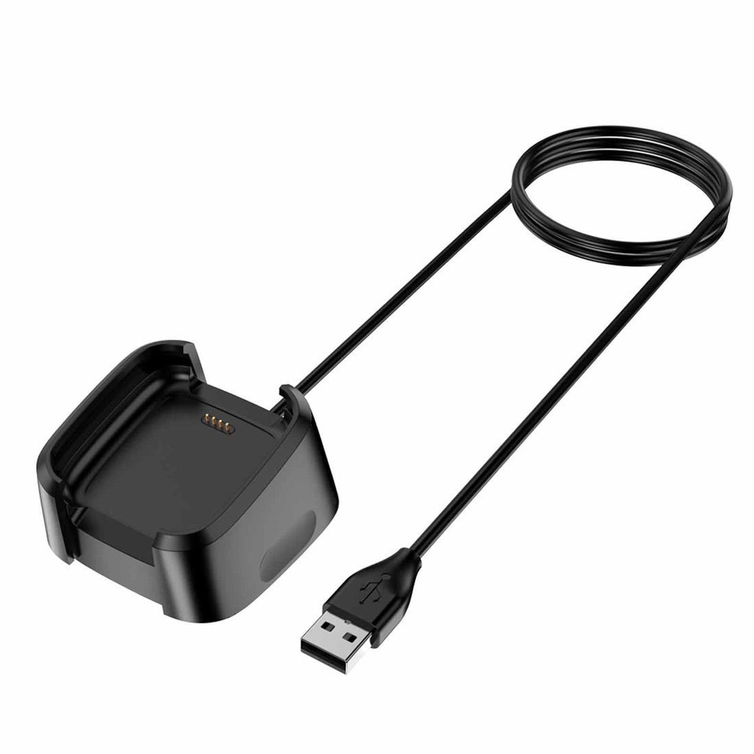 Oumida Charger for Fitbit Versa 2 Smartwatch, Replacement USB C Charging Cables with Charging Stock (3.15ft) Durable Charger Cable for Fitbit Versa 2 Health and Fitness Tracker