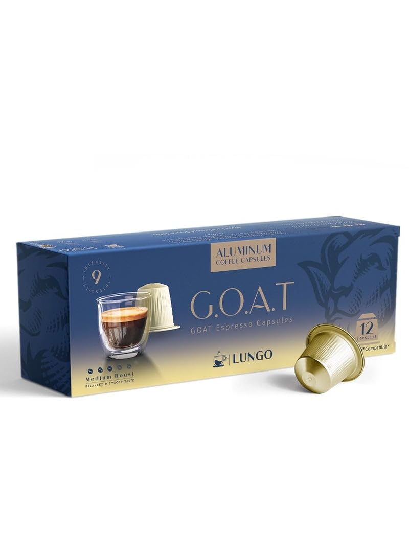 G.O.A.T Lungo Espresso 12 Capsules