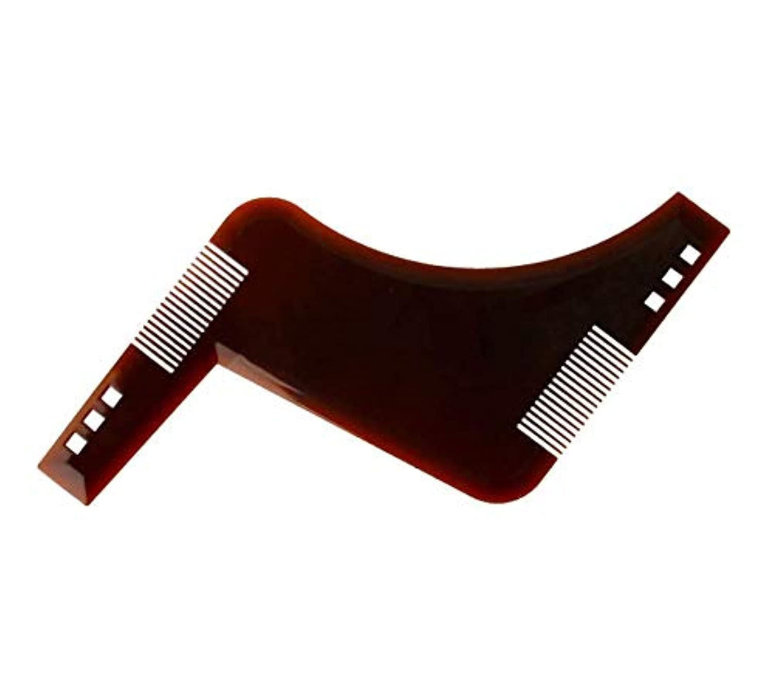 Beard Shaping Template Plus Beard Comb All-in-one Tool For Men