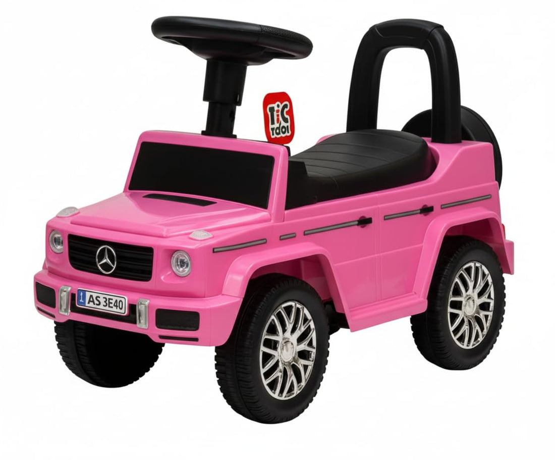 TIK TOYS " Roch" Ride On Car - Baby Stroller 1-7 Years (Pink)