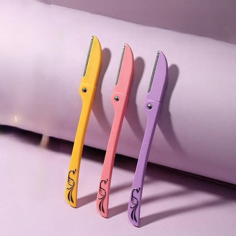 Nopatia Face and Body Razor for Women Eyebrow Trimmer, Lint Removal, Safe Dermaplaning Razor with Guard for Sensitive Skin Protection
