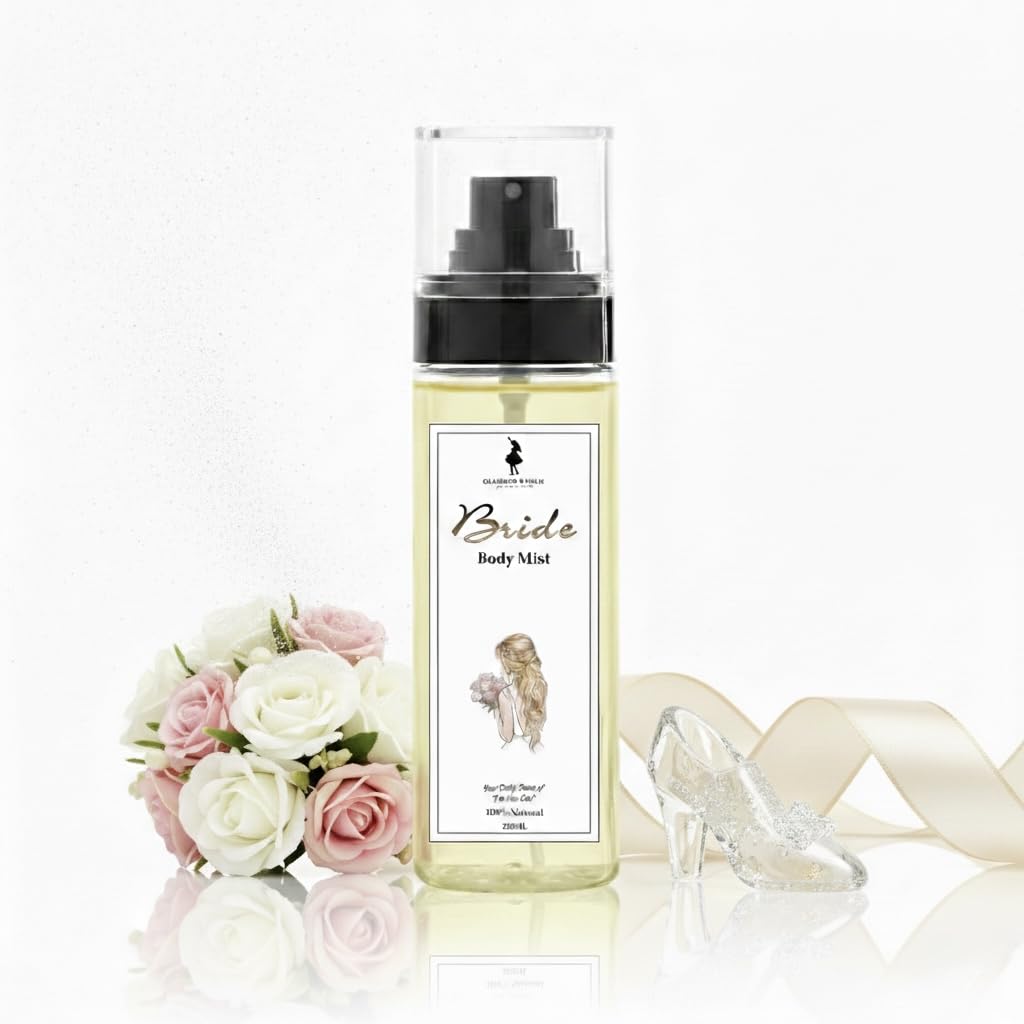 Glamour D Nour Bride Body Mist 220 ml, Yellow