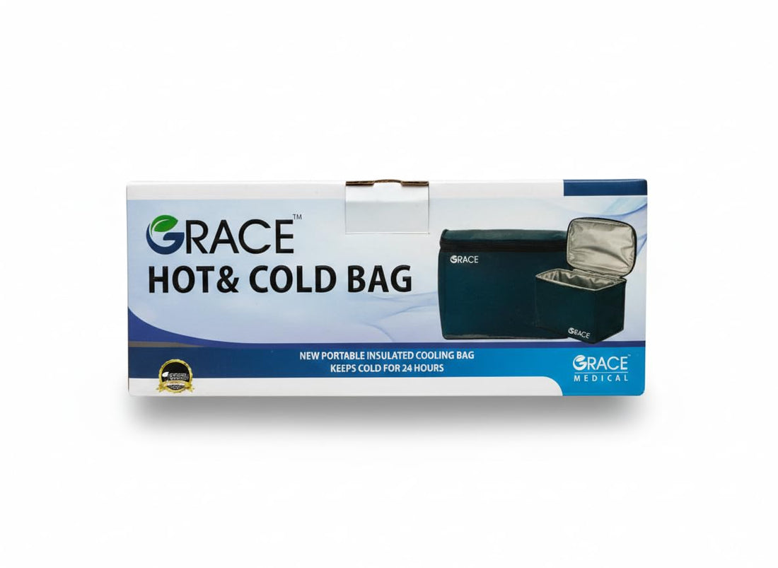 Portable Medicine Cooler Bag with Gel Pouch - Keeps Cold Up to 24 Hours - Insulin and Vaccine Travel