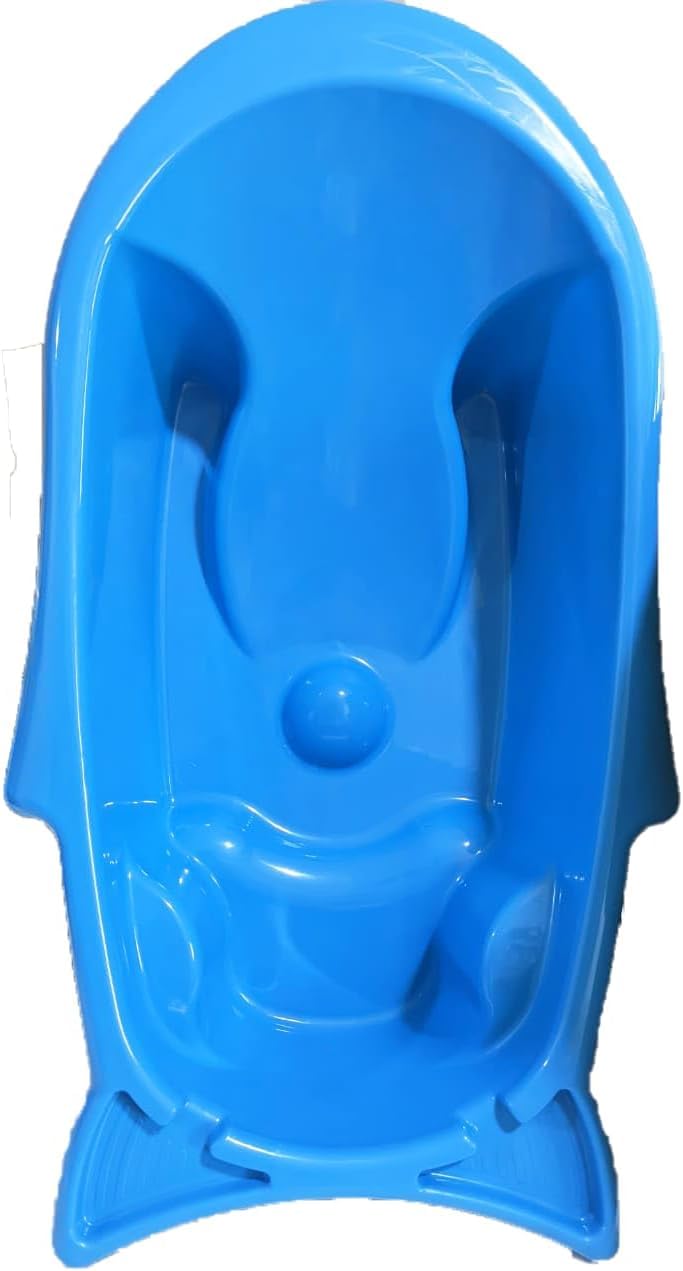 Baby Bathtub - Multi Color Fish Shape (Blue)