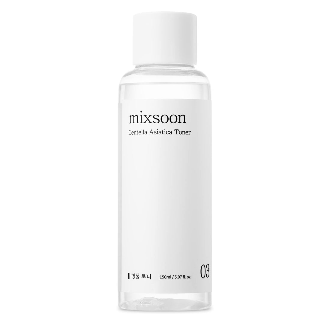 [Mixsoon] Centella Asiatica Toner 5.07 fl oz / 150 ml | Moisturizing Facial Toner | Cruetly-Free