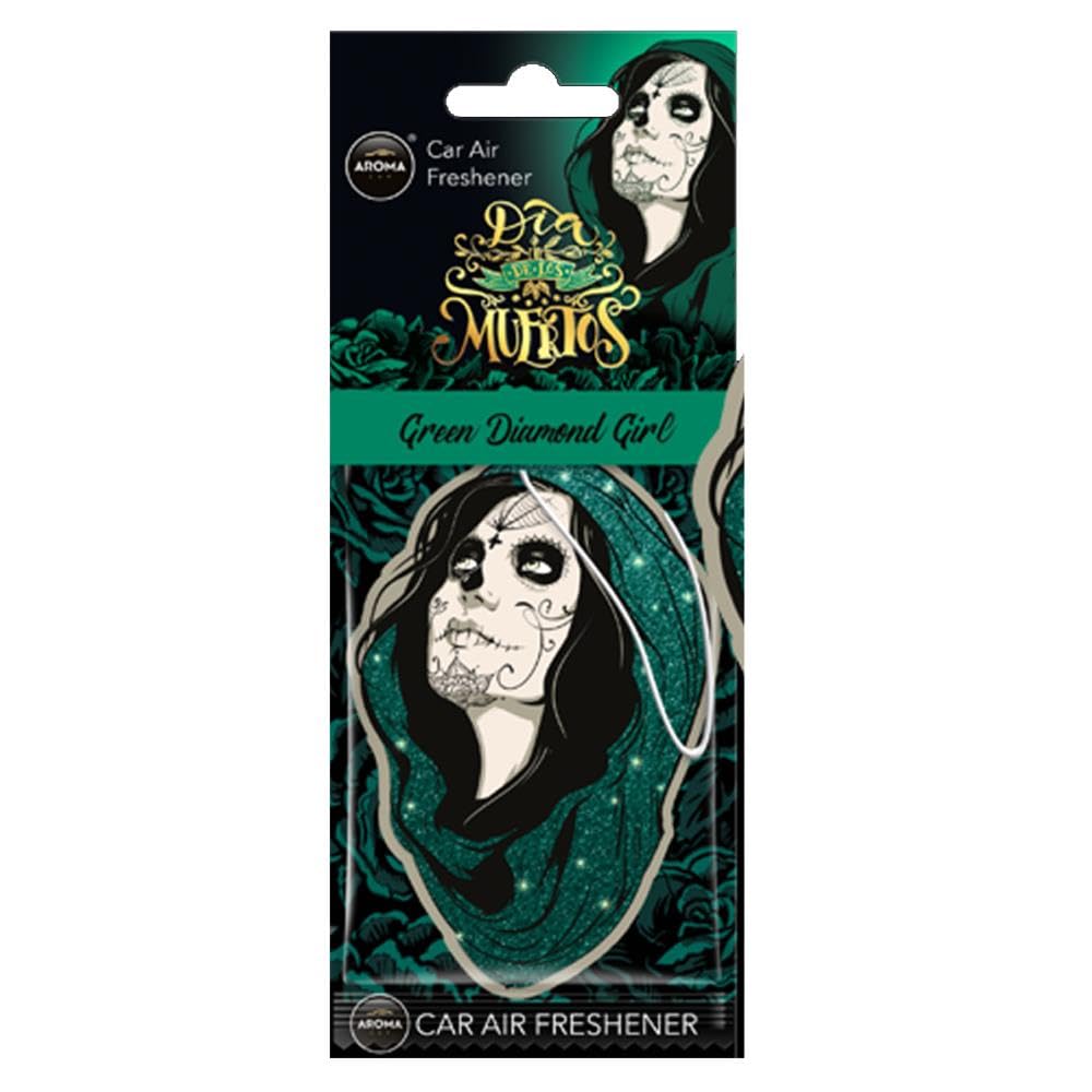 Green Diamond Essence: Luxurious Car Air Freshener