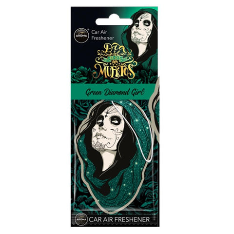 Green Diamond Essence: Luxurious Car Air Freshener