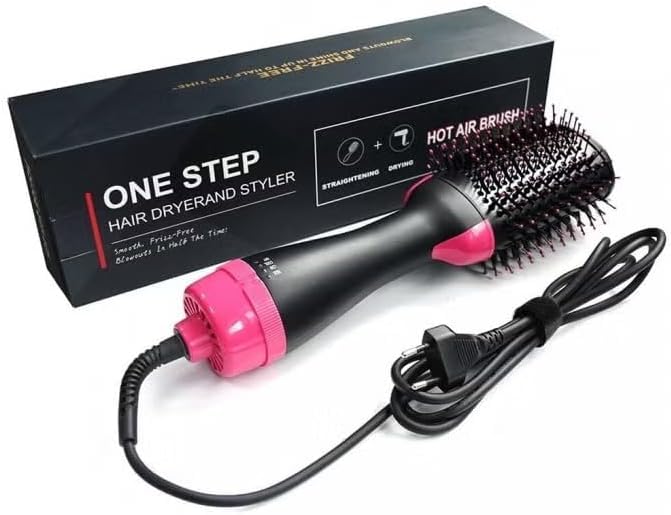 2 in 1 Hair Dryer & Styler Brush – Hair Dryer & Straightening Brush in One Step for Instant Softness & Shine – Professional & Easy to Use" Warranty
