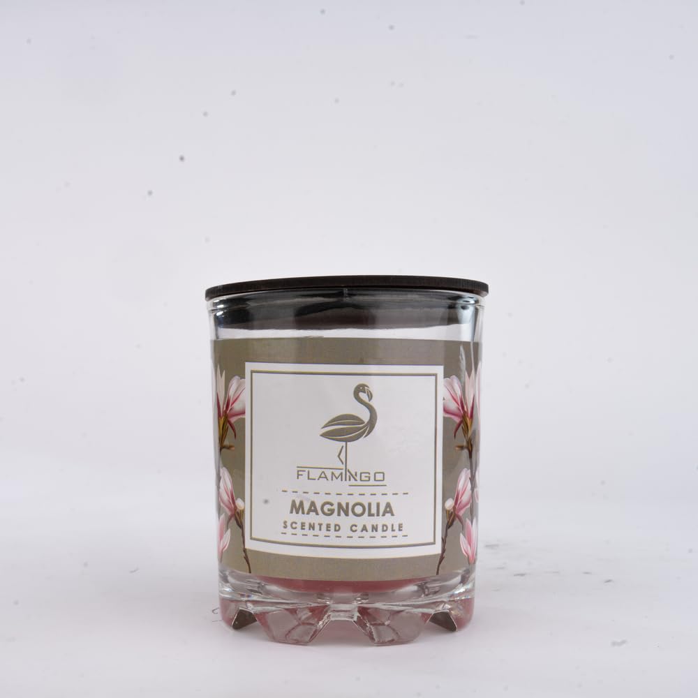 Flamingo Magnolia Scented Candle 160 g
