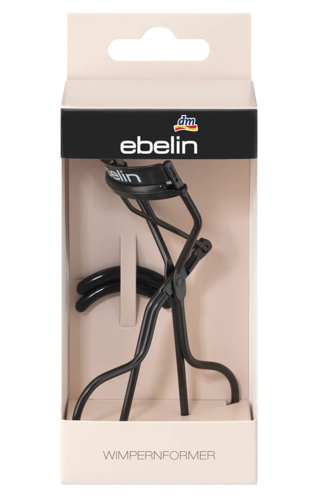 ebelin Eyelash curler incl. 2 replacement rubbers, 1 pc
