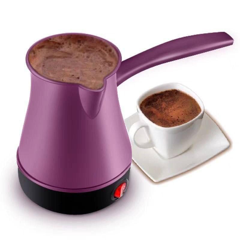 Portable Instant Coffee Maker Electric Coffee Maker Perfect Capacity Built-in Heating Base