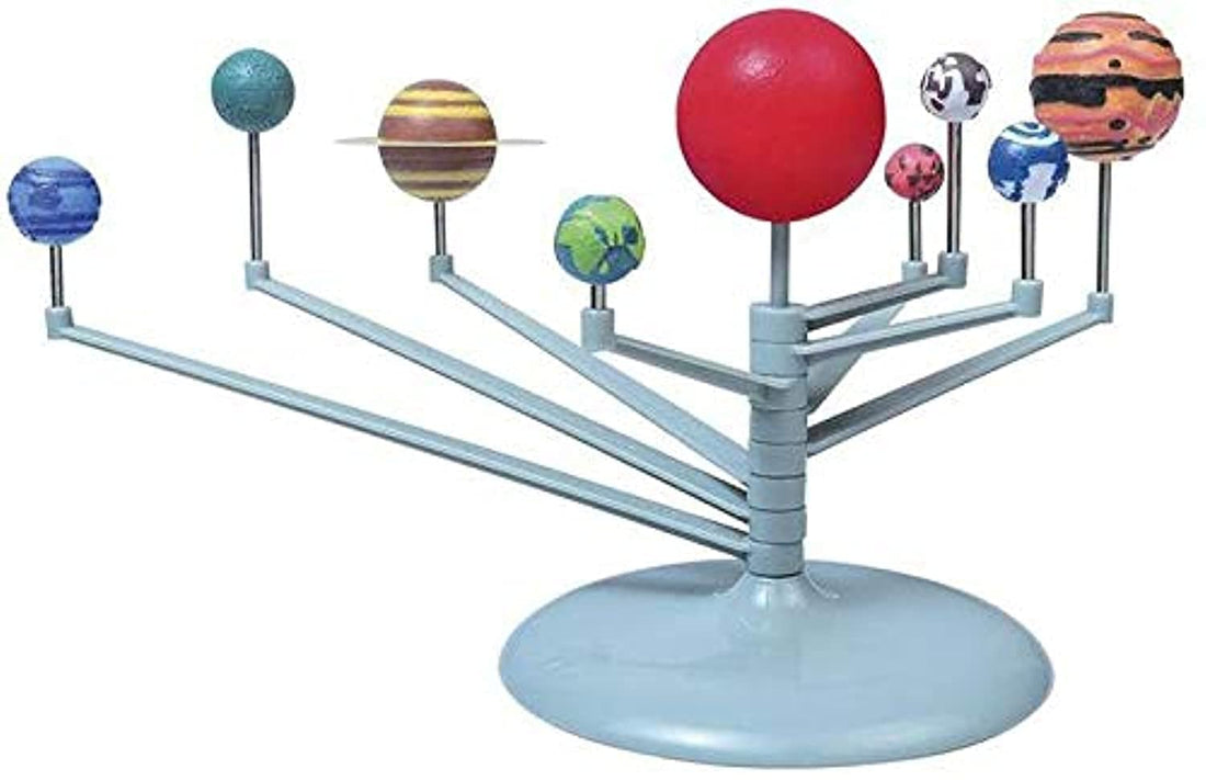 Children's Educational Diy Explore Nine Planets in Solar System Planetarium Painting Science Fair Project Teaching Toys , 2724711604538