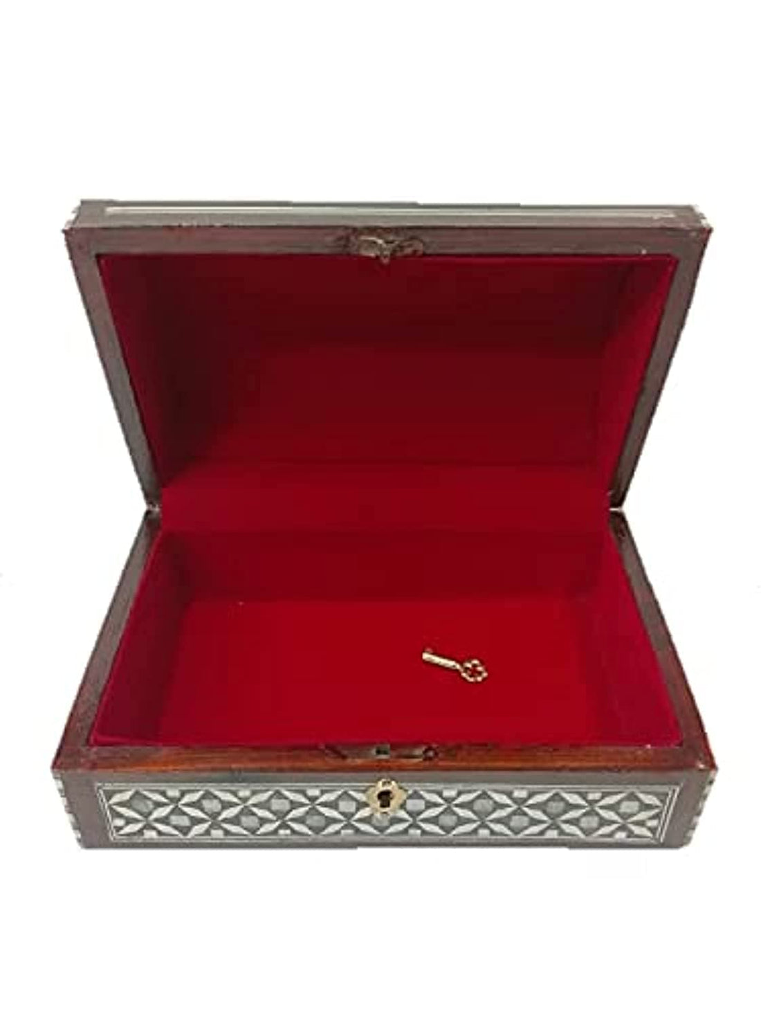 Miza Handmade Wood Shell Jewelry Box Model 4