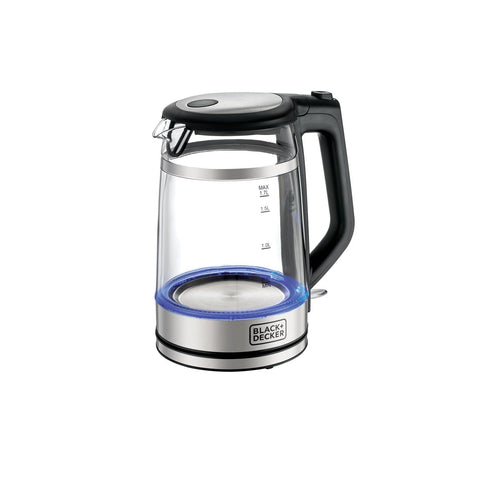 Black & Decker Glass Kettle Double Wall 1.7L 2200W - GK220-B5,