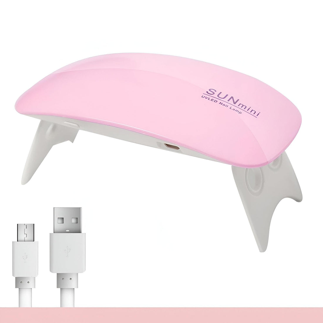 Mini UV Nail Dryer for Gel Treatments: 6W LED Nail Lamp Designed to Quickly and Efficiently Dry Gel Nail Polish, Perfect for Home Use and Professional Nail Salons