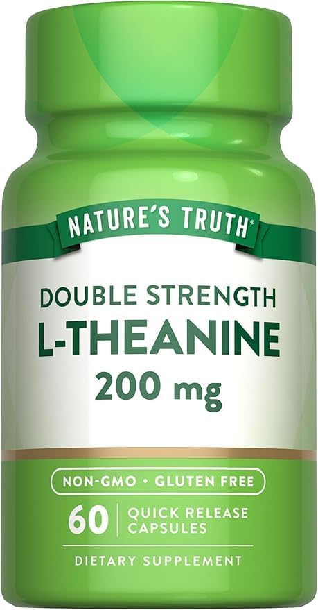 L-Theanine 200 mg – 60 Quicks Release Capsules