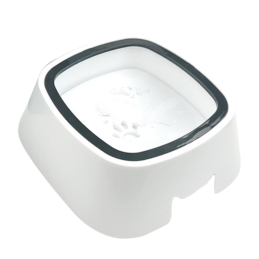 Dog Water Bowl, 35oz/1L No Spill Dog Bowl, Non-Slip Slow Water Feeder Pet Water Dispenser, No Tip Pet Bowl, No Splash Drinking Bowl for Dogs and Cats Travel Vehicle Carried