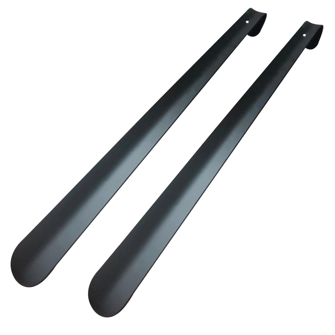 Long Handled Metal Shoe Horn - Heavy Duty (16.5-inch - 42cm) tainless Steel Shoehorn for Seniors, Men, Women, Kids