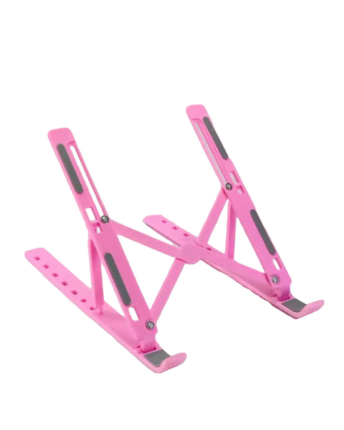Adjustable Multi-Position Plastic Laptop Stand (Pink)