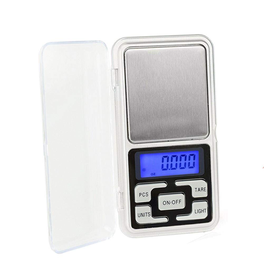 Scales 200g/300g/500g X 0.01g /0.1g/Mini Presicion Pocket Electronic Digital Scale For Gold Jewelry Balance Gram Scales kitchen scales (Color : 0.01g 300g)