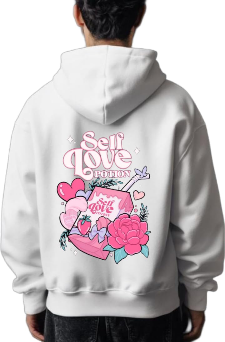 Self Love Potion hoodie White