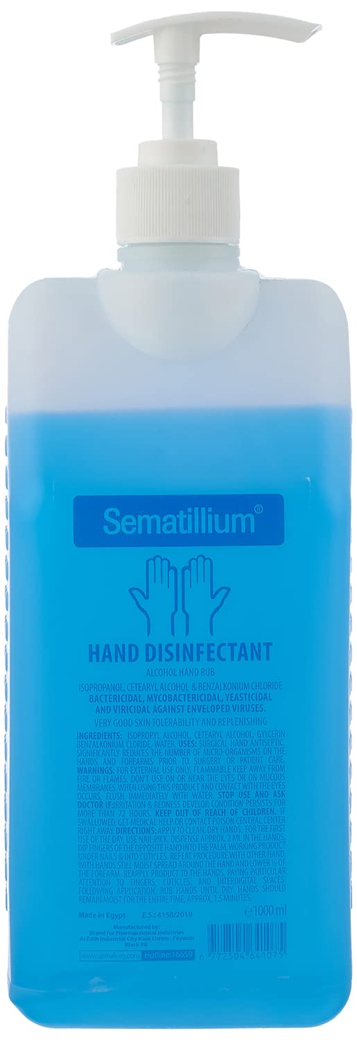 Alcohol Hand Disinfectant - 1 Liter