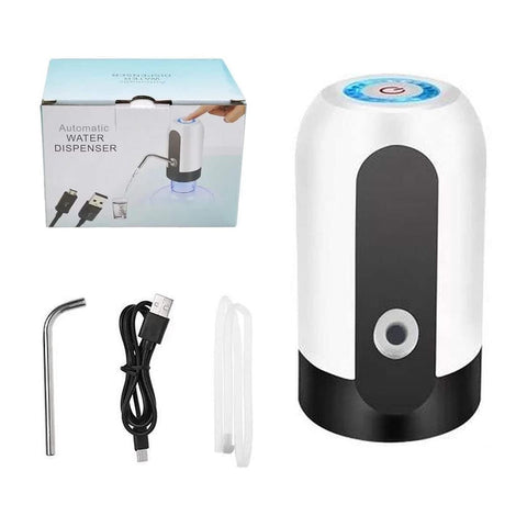 Hanso Electric Water Pump Dispenser - High Capacity, One-Button Operation, Low-Noise Design, Compact, Powerful, and Easy-to-Use, Ideal for Home, Camping