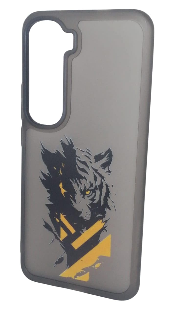 3mara store Compatible with Infinix Hot 60 Pro PLUS Transparent Charcoal-New Design Premium Quality Shockproof Case Cover (10)
