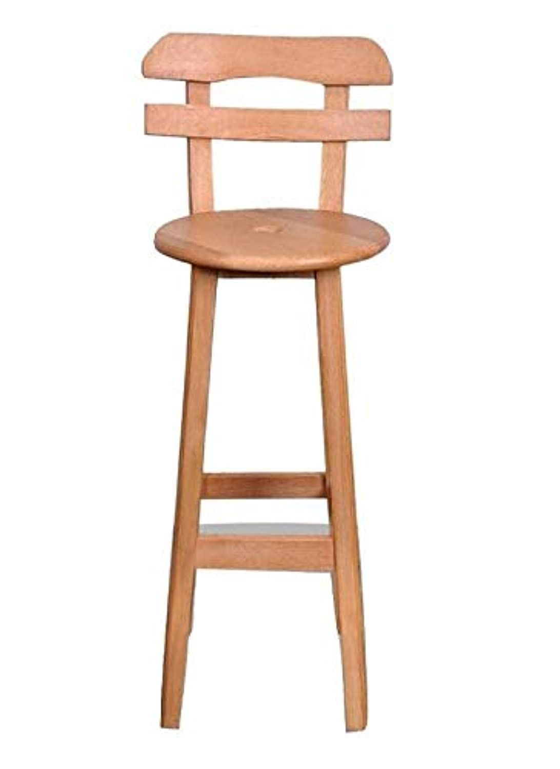 Bar chair 80 cm Manufacturer of beech wood beige