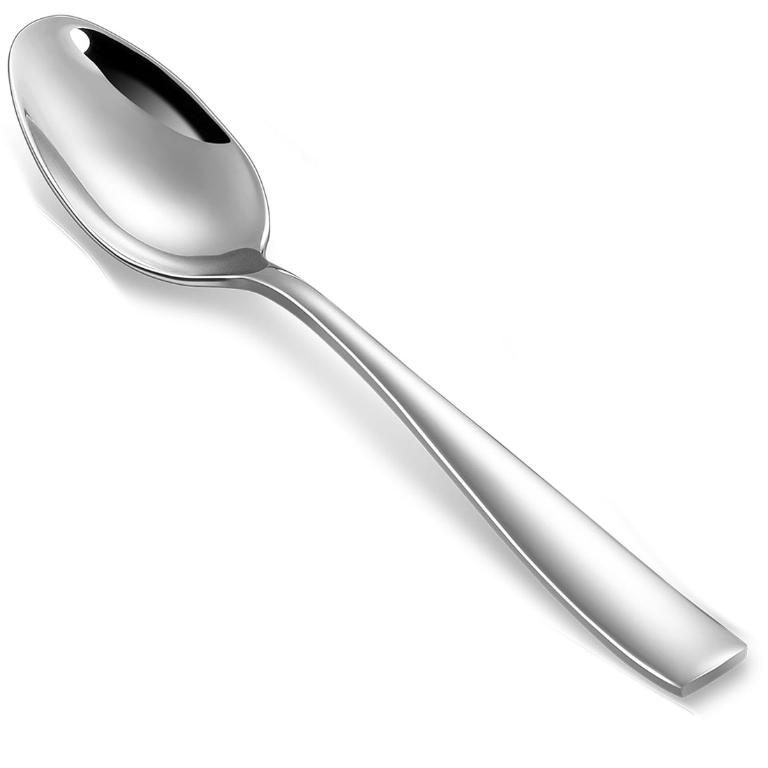 KEAWELL Premium Louis Dinner Spoons 4-Piece 18/10 Stainless Steel Set of 4 Fine Fork Set with Square Rim Dishwasher Safe 7.6 Inches