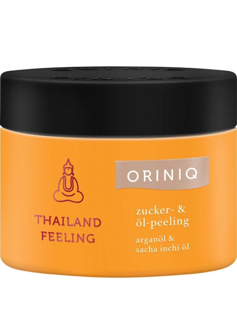 ORINIQ Body scrub Thailand Feeling Sugar, Argan & Sacha Inchi oil, 250 g, Sugar & Scrub,Nourishing Body Scrub,With precious argan & sacha inchi,Vegan Formula