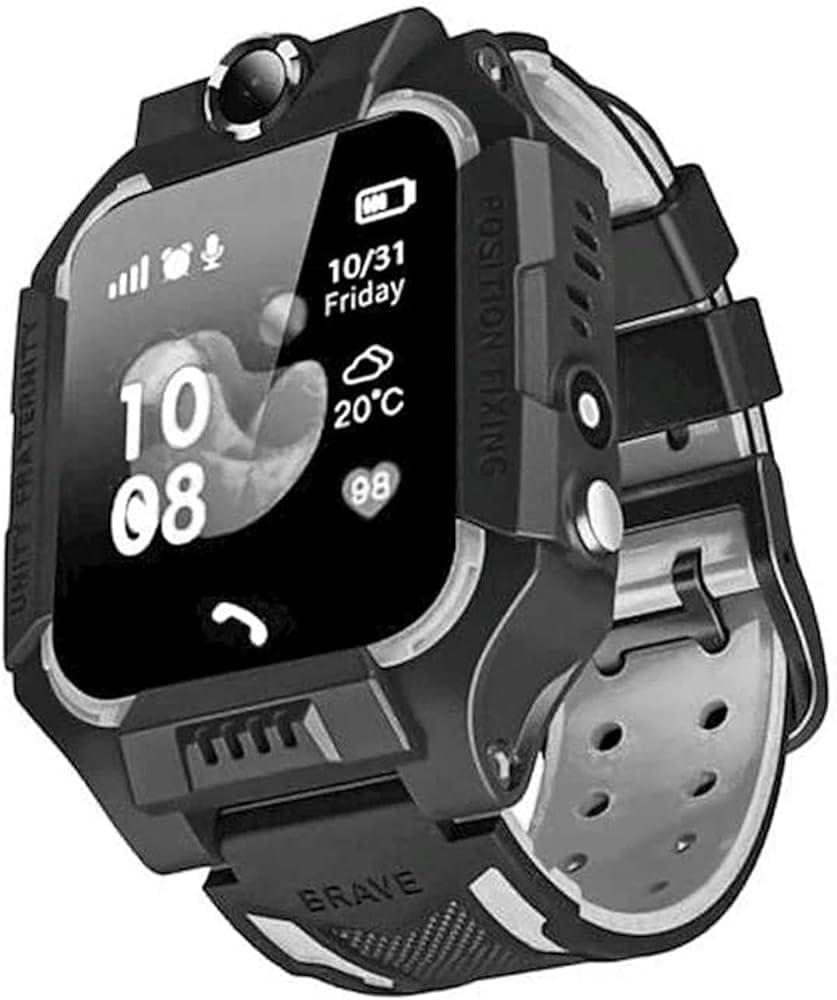 Original Z7 Smart Watch with GPS and Tracking Camera for Kids - Black