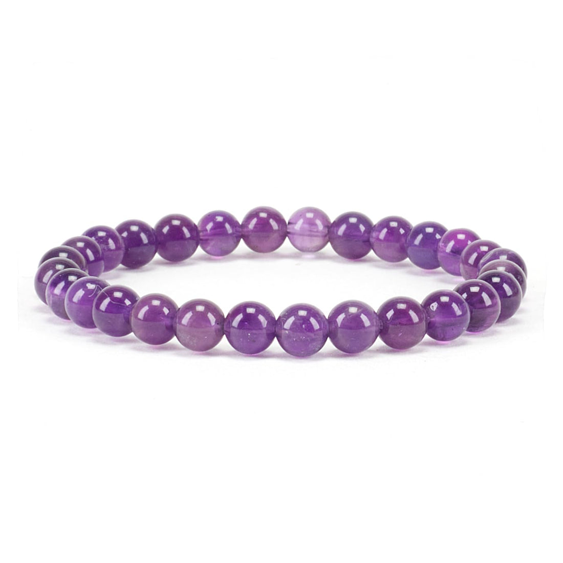 Cherry Tree Collection - Small, Medium & Large Sizes - Gemstone Bead Bracelets for Women Men Teens - 6mm Round Beads