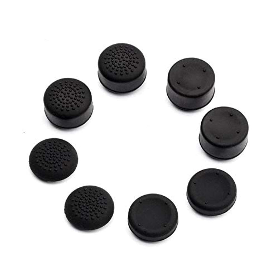Faster Silicone Anti-Slip Thumb Grips Thumbstick Caps Case For Joy-Con Controller, 8 Pieces