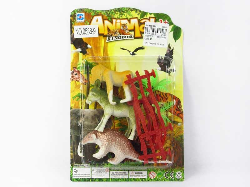 Animal Playset Figures Multi-colour