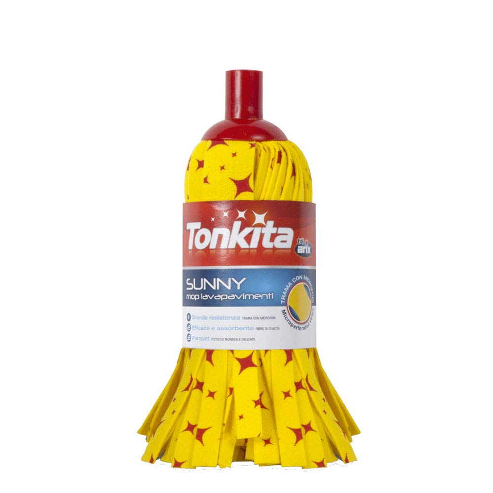 Tonkita Mop Sunny with Handle (130 Centimeters aprox).