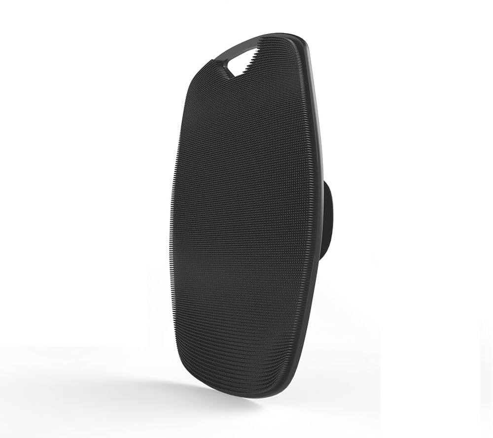 GQ The Body Buffer Premium Silicone Scrubber for Nourishing, Cleaning & Exfoliating Your Skin, Lather Boosting Bristles with Ergonomic No-Slip Handle
