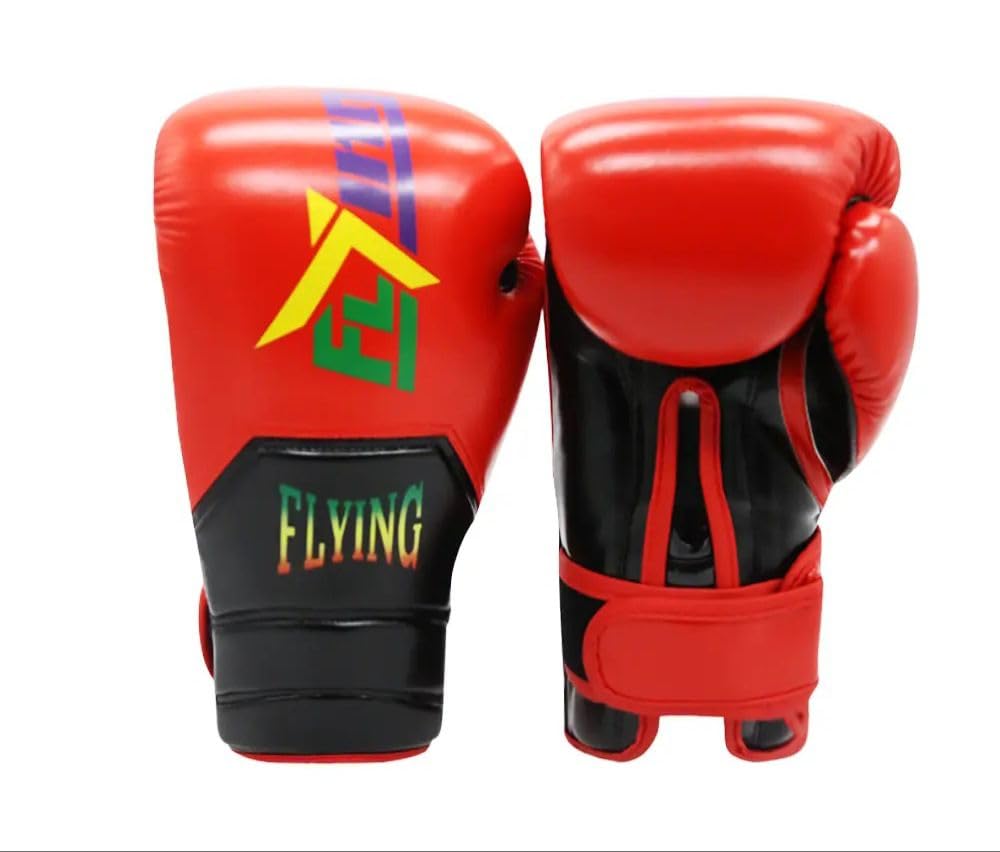 Boxing Gloves Professional Training PU Leather Boxing Gloves for Muay Thai MMA Kickboxing Heavy Bag Gloves Adult Breathable Workout Gloves Unisex