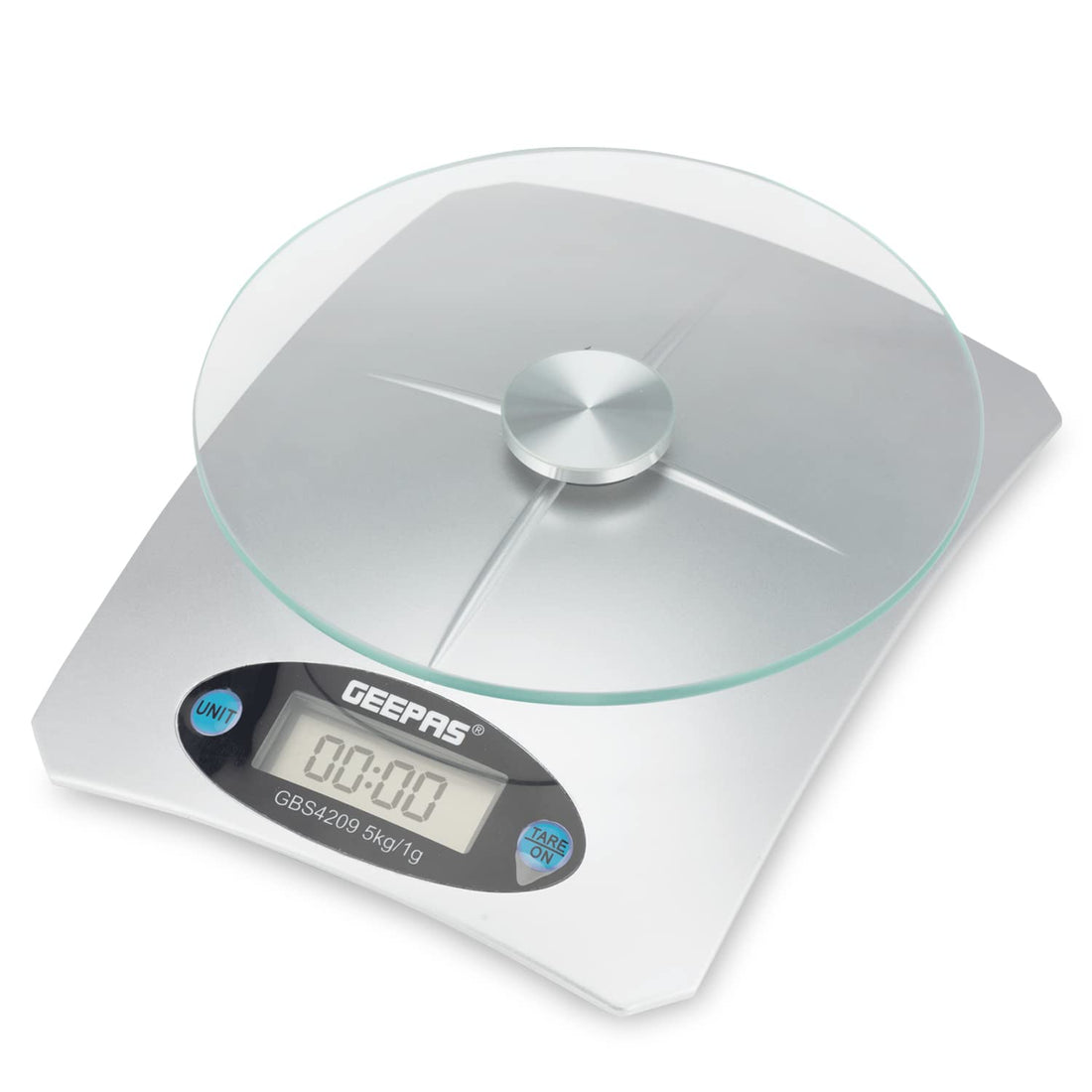 GEEPAS GBS4209,Geepas Digital Kitchen Scale 5Kg Capacity, WHITE,
