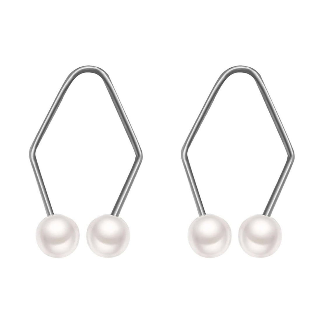 Dimple Maker Trainers Small Makers 2pcs Face Natural Creation Easy to Wear Compact Size Portable Facial White