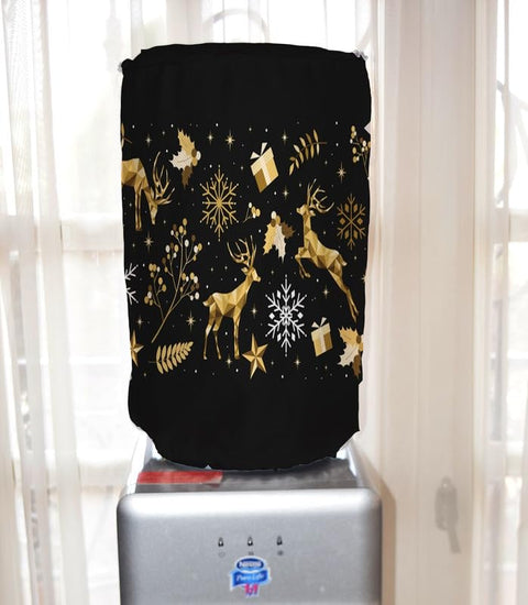 HOME PRINT CHRISMS 16 MULTI COLOR 19L WATER BOTTLE COVER