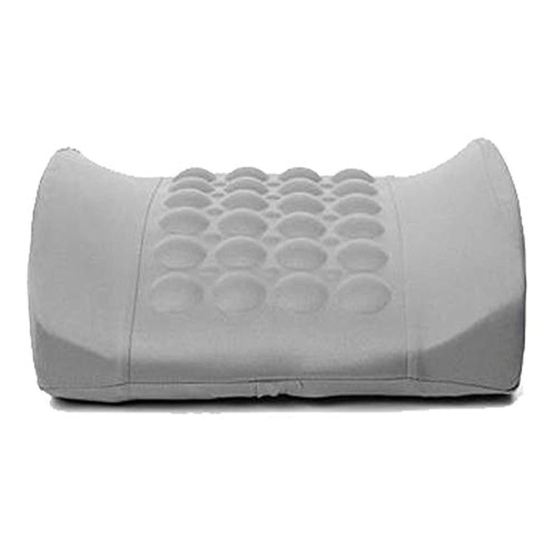 Beauenty Car Back Lumbar Posture Support Electrical Massage Cushion Pillow- Light Grey