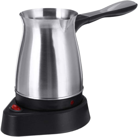 Portable Electric Kettle Turkish Greek Coffee Maker Stainless Steel 800ml