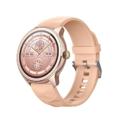 Oraimo Watch 2R Smart Watch, 1.39-inch TFT Display, IP68 Waterproof, Rose Gold