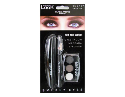 Max make up professional make up mascara, eyeliner, eyeshadoe set