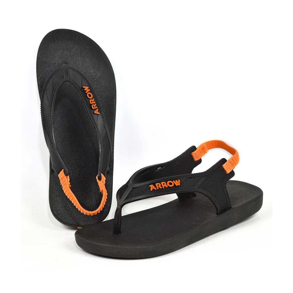 Arrow Kiddy EVA Flip Flop Slipper for Unisex, 27-28 EU - Black